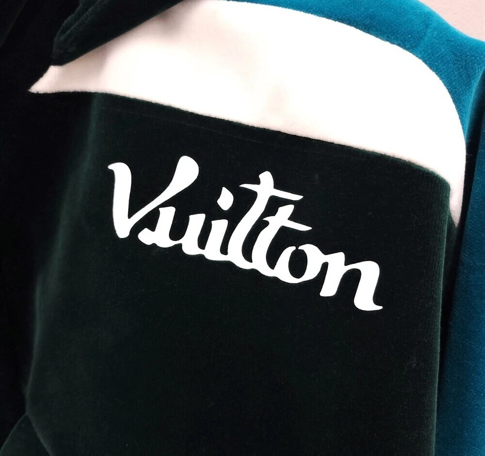 LOUIS VUITTON（LV） Giacca a vento Louis Vuitton in velluto con nastro tecnico 76469013