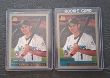 2 - 2000 Adrian Gonzalez Topps Traded & Rookies Rookie RC Card # T81. rookie card picture