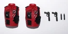 PURGE 08 - Mercer Vest Handgun Lot - GIJOE CLASSIFIED SERIES 6" Scale 1/12
