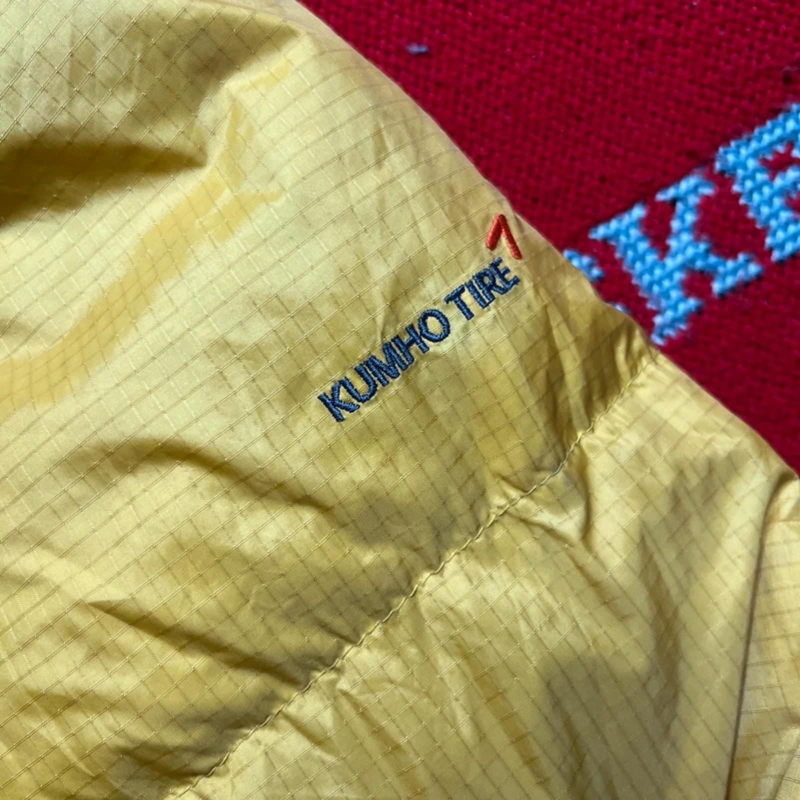 Vintage Montbell Men’s Down Yellow Puffer Jacket | M image 9