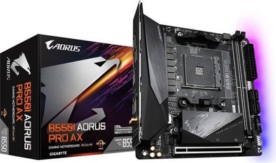 Gigabyte B550I Aorus Pro AX Mini-ITX Mainbaord/Motherboard, Sockel AM4