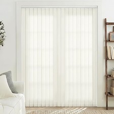 Vertical Blinds Replacement Slats - Light Filtering Fabric Slats for Sliding ...
