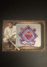 2009 Topps - Legends of the Game   Commemorative Patch Honus Wagner #LPR-53
