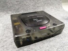 SEGA Saturn HST-0021 skeleton Clear black w/Controller from JAPAN