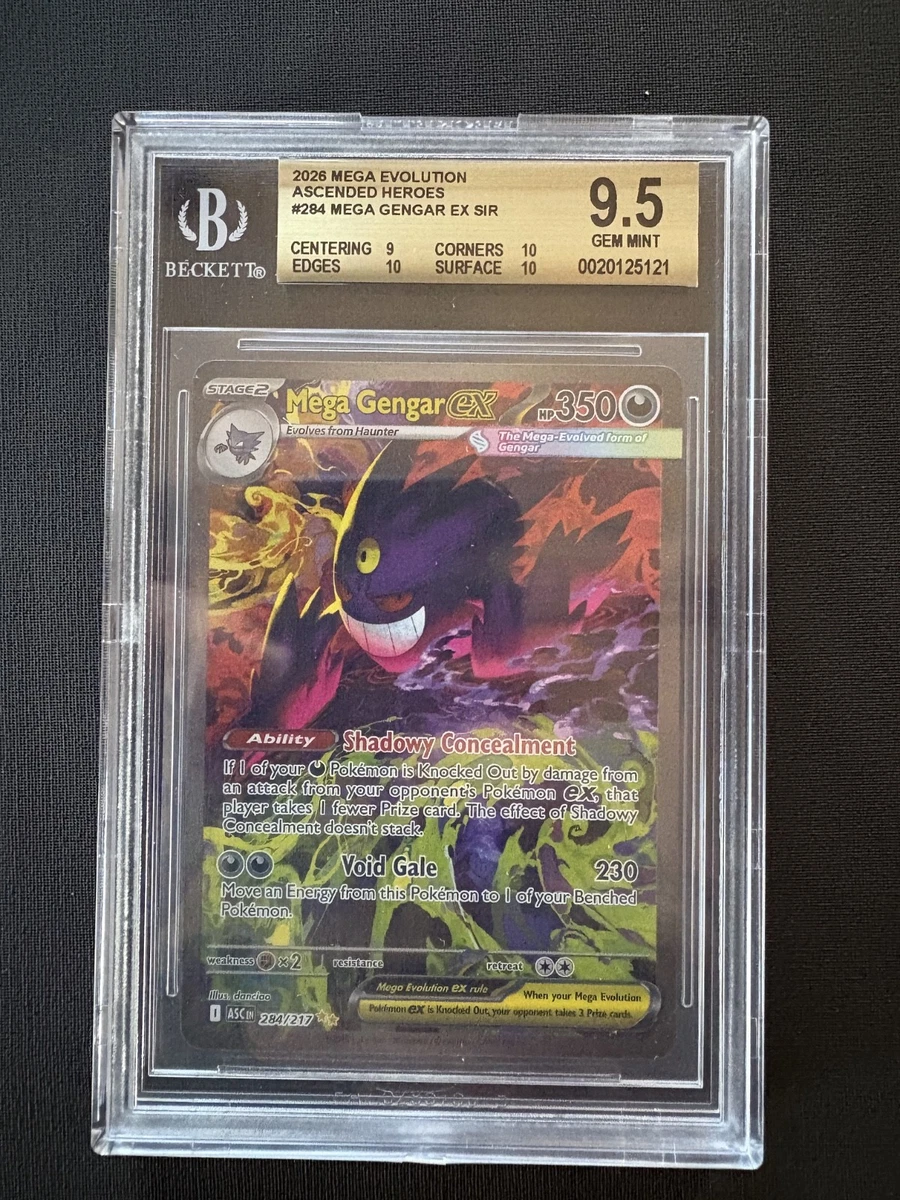 Pokémon TCG Rare Grade 9.5 Individual Collectible Card Game Cards