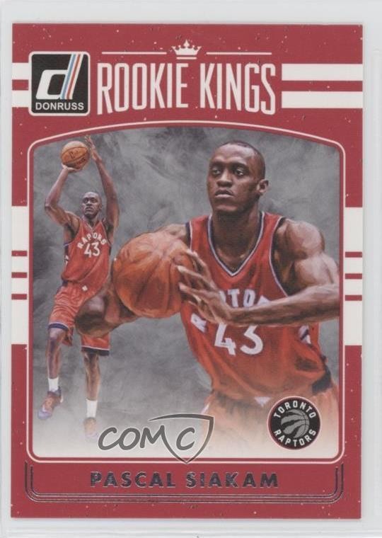 2016-17 Panini Donruss Rookie Kings Pascal Siakam #22 02v3