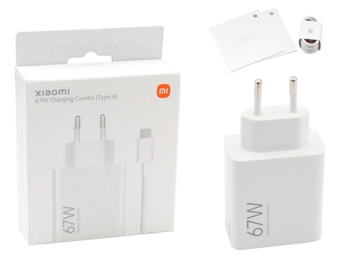 Xiaomi BHR6035EU Original chargeur USB-C 67,0 watts EU Wallplug blanc (Charging - Photo 5/5
