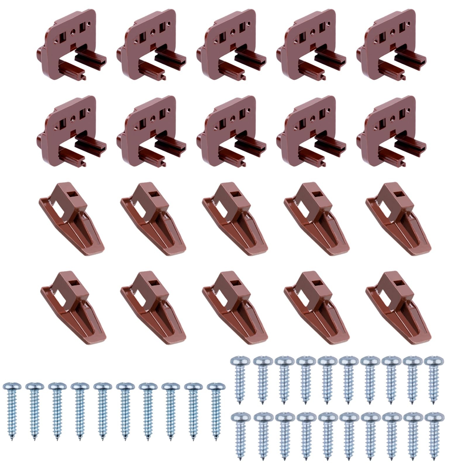 Drawer Slide Track Guide Glide for Center Mount Drawers Repl