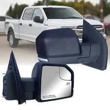 Passenger Right Side Door Mirror Power with Lamp M-folding  for 15-20 Ford F-150