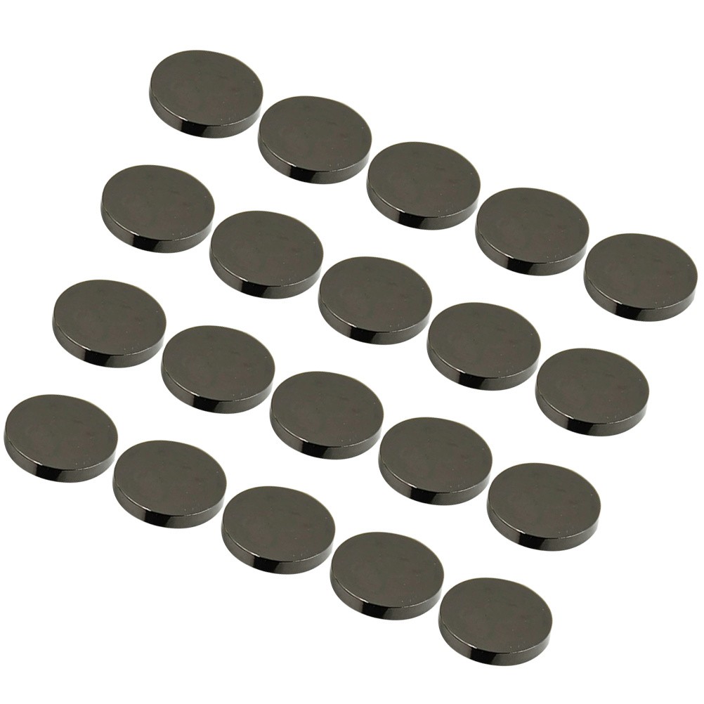 30 Pcs Metal Flat Coat Buttons Zinc Alloy Round Sewing Buttons For Outerwear