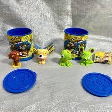 MOOSE The Ugglys Pet Shop Series 1 - 2 Cans 4 Uggly Pets LOT
