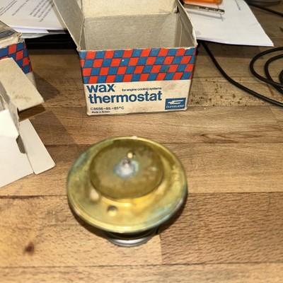 1950s 60s Old Style Thermostat  Jaguar E Type Healey Aston Triumph Rover