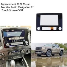 8 Touch Screen Replacement Display 2020-23 Nissan Titan FRONTIER OEM Multi Media