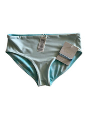 NWT Athleta Girl Reversible Bikini Bottom 16 XXL Light Aqua