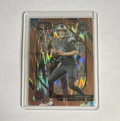 Panini Select 2024 Copper Shock Prizm Jared Goff Club Level #228 /299