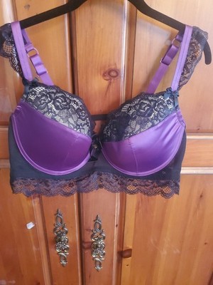 Honeylove Bra Treasure Me Push-Up Plum 5X/6X