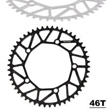 Folding Bicycle Bike Chainring BCD130mm 5 Bolts Narrow-Wide Chainweel 46T