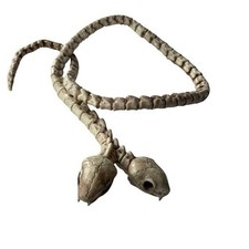 Reptile Decor Double-Headed Snake Ornament