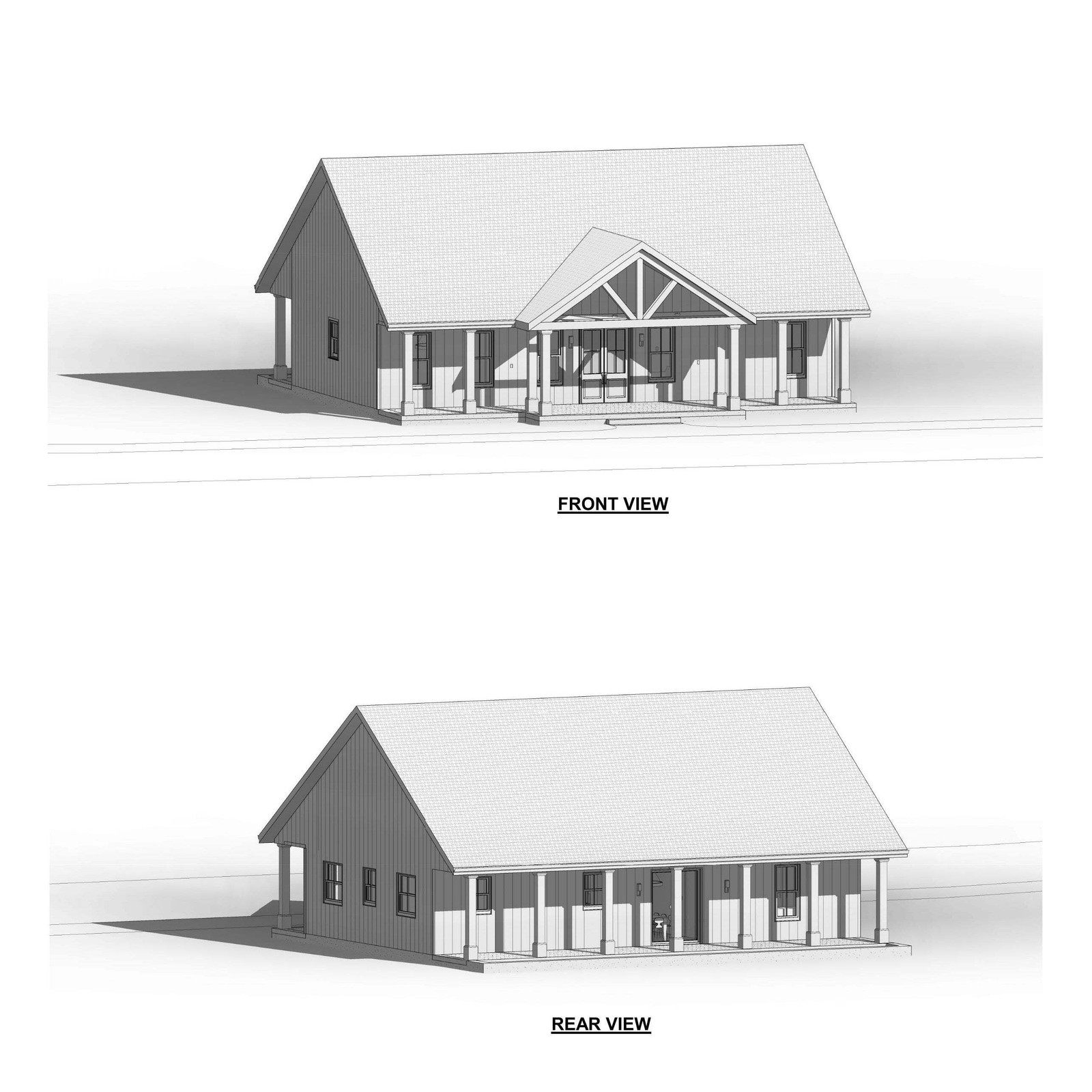 Oak Springs Custom House Design - Modern Farmhouse 3 Bed/2 Bath 1500 ...