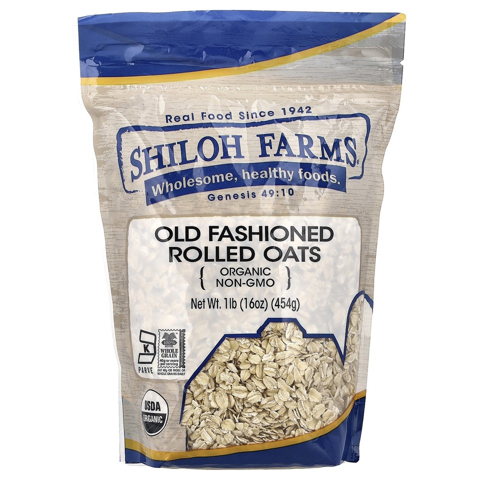 Organic Old Fashioned Rolled Oats, 16 oz (454 g)