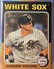 2024 Topps Heritage High Number - Andrew Vaughn #554