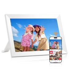 Digital Picture Frame 1280x800 HD IPS Touch Screen 32GB Frameo 10.1 Inch Smar...
