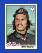 1978 Topps Set-Break #122 Dennis Eckersley EX-EXMINT *GMCARDS*