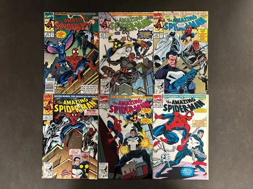 Amazing Spider-Man (1963) #353-358 VF/NM (9.0) "Round Robin" Lot