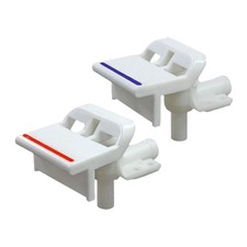 2x Water Dispenser Faucet Drinking Fountain Faucet Hot and Cold Spigot for Drink