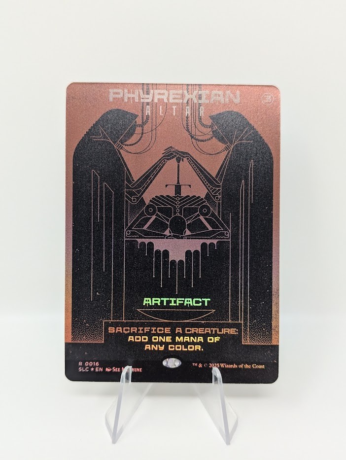 Phyrexian Altar REGULAR FOIL Encyclopedia of Magic Secret Lair