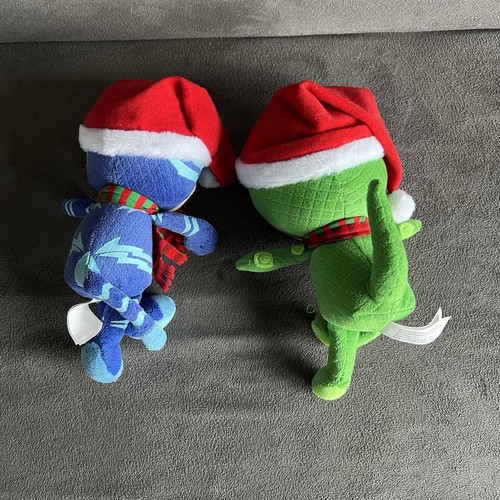 PJ Masks 10" Plush Stuffed Toy Lot Of 2 Catboy & Gekko Holiday Collectable Rare - Picture 3 of 16