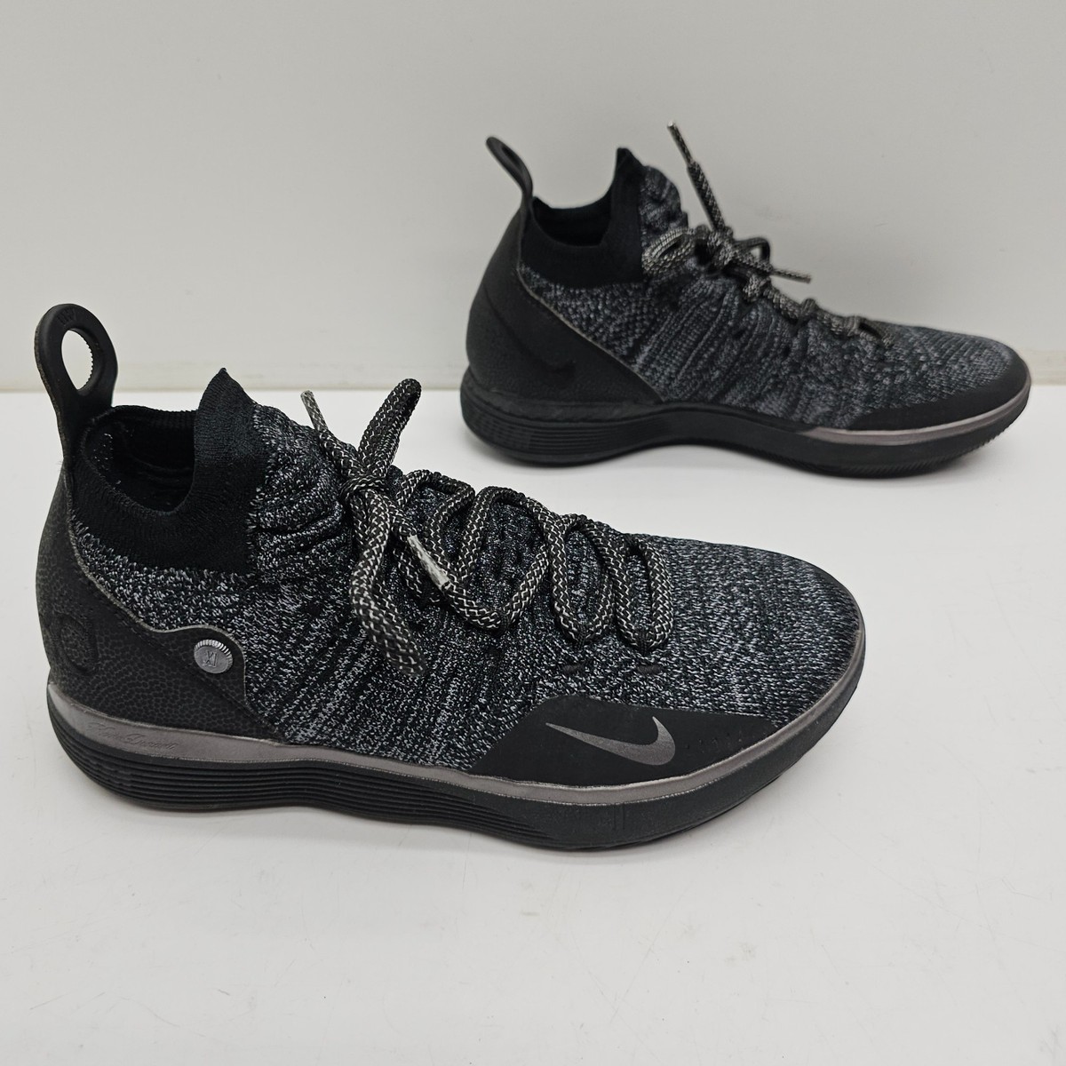 Nike KD Kevin Durant Basketball Shoes Mens Size Black Grey AO2604-005