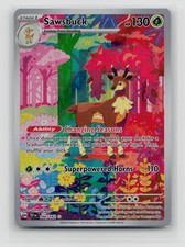 Sawsbuck Illustration Rare SV05: Temporal Forces 166/162 Holo NM on eBay