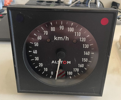 FS DB SPEEDANZEIGER LOKOMOTIVE STRAHLBAR