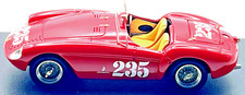 Looksmart Ferrari 500 Mondial Spider N 235 Rubirosa S.barbara 1955 1:43 LS212