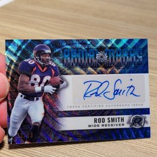2024 Topps Resurgence – Rod Smith /99 Radial Marks Auto - Denver Broncos
