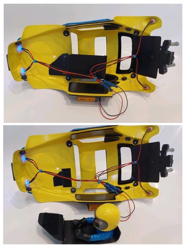 Tamiya Wild Willy VW Beetle Fat Willy's Surf Shack Custom Buggy RC Body Shell - Picture 10 of 16