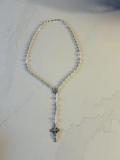 HAYWARD Sterling Silver Rosary With Signature Bell Shaped Beads
