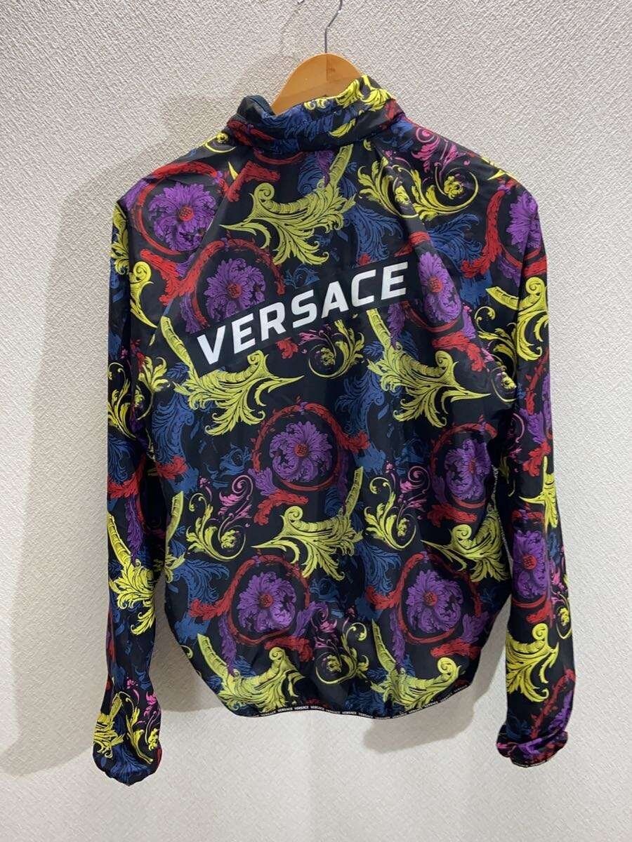 Versace nylon jacket 3 polyester yellow allover - image 2