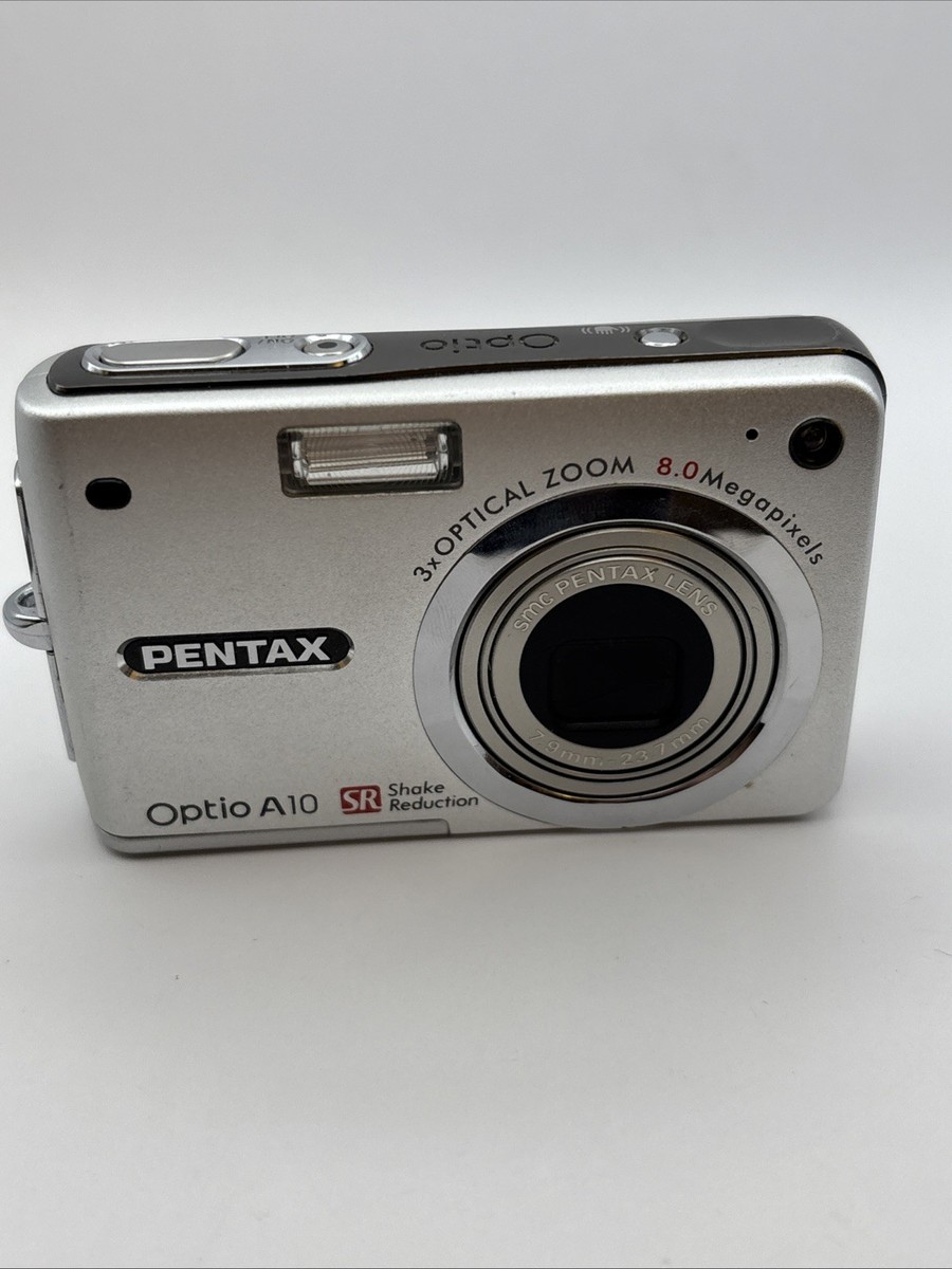 PENTAX Pentax Optio A10 8.0MP Digital Camera - Silver for