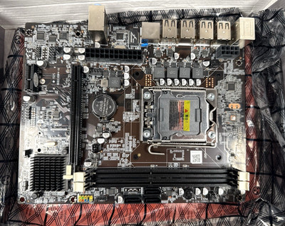 Winnfox H55 LGA1156 DDR3 Micro ATX Motherboard w/ IO Shield SATA Cable