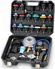 Radiator Coolant Pressure Tester And Vacuum Refill Kit - 28-piece Universal Radiator Coolant Pressure Tester And Vacuum Refill Kit - 28-piece Universal