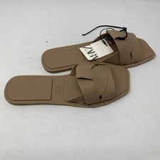 Las mejores ofertas en Sandalias para mujer Zara beige