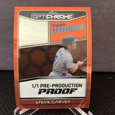 Steve Garvey 2025 Leaf Optichrome Pre Production 1/1. Dodgers