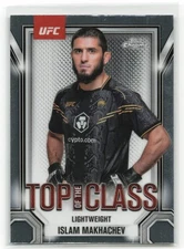 2025 Topps Chrome UFC Islam Makhachev Top of the Class #TTC-19