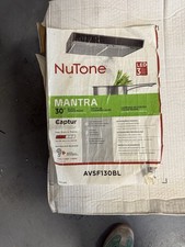 NuTone Mantra 30" AVSF13OBL under cabinet range hood Black