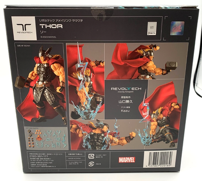 NEW] AMAZING YAMAGUCHI Thor MARVEL KAIYODO Action Figure 2024