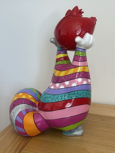 Britto Alice in Wonderland - Large Cheshire Cat Figurine Disney # 6001009 - Picture 14 of 17