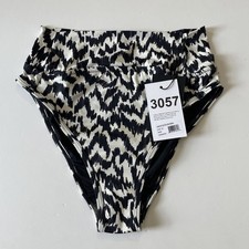 Knix Women Leakproof High Rise Band Bikini Bottom Size XS Safari