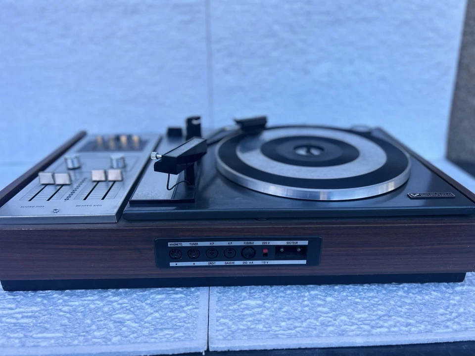 Pathe Marconi RC491 E Platine Vinyle Tourne Disque Vintage Changeur Automatique - Photo 3/4